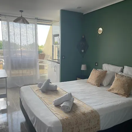 아파트 Camp Naturiste Vue Mer, Le Gilyves Cocooning 아그